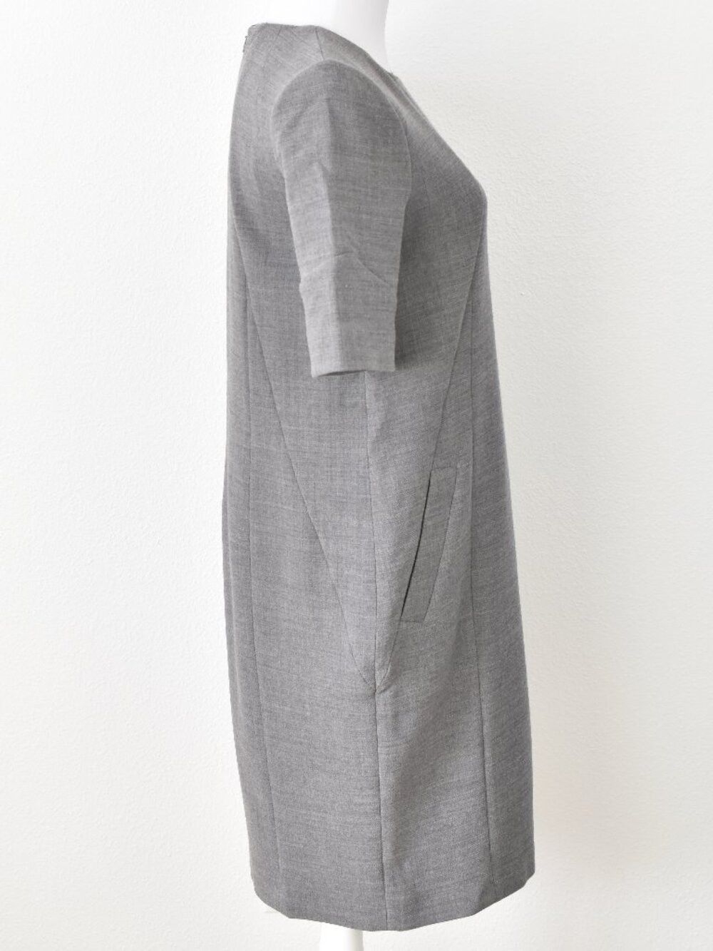 Brooks Brothers Seam Wool Sheath Dress - 4 - Picture 8 of 10